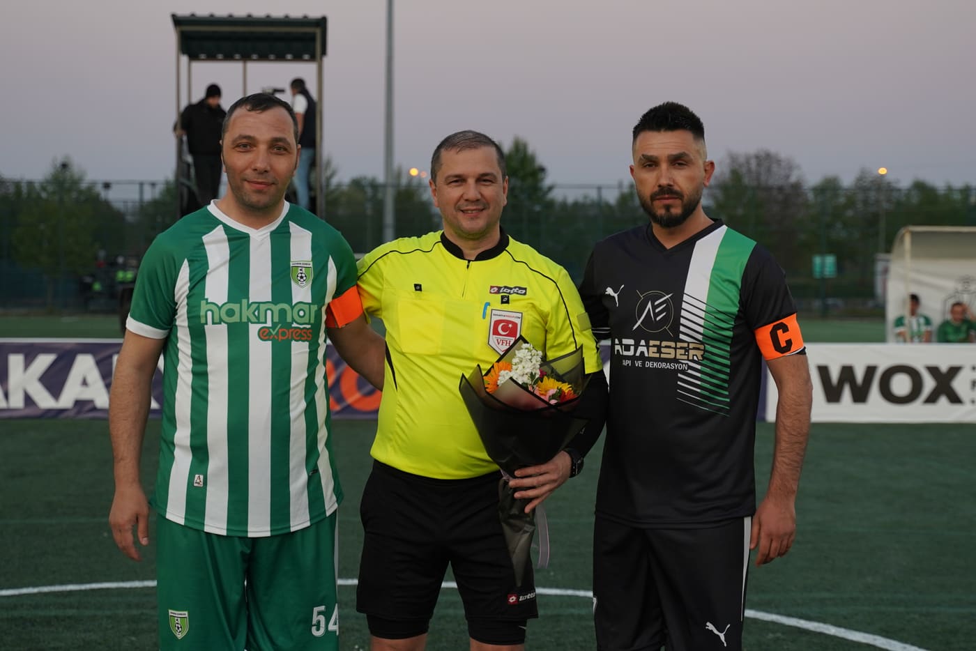 Amatör futbol turnuvasından kare